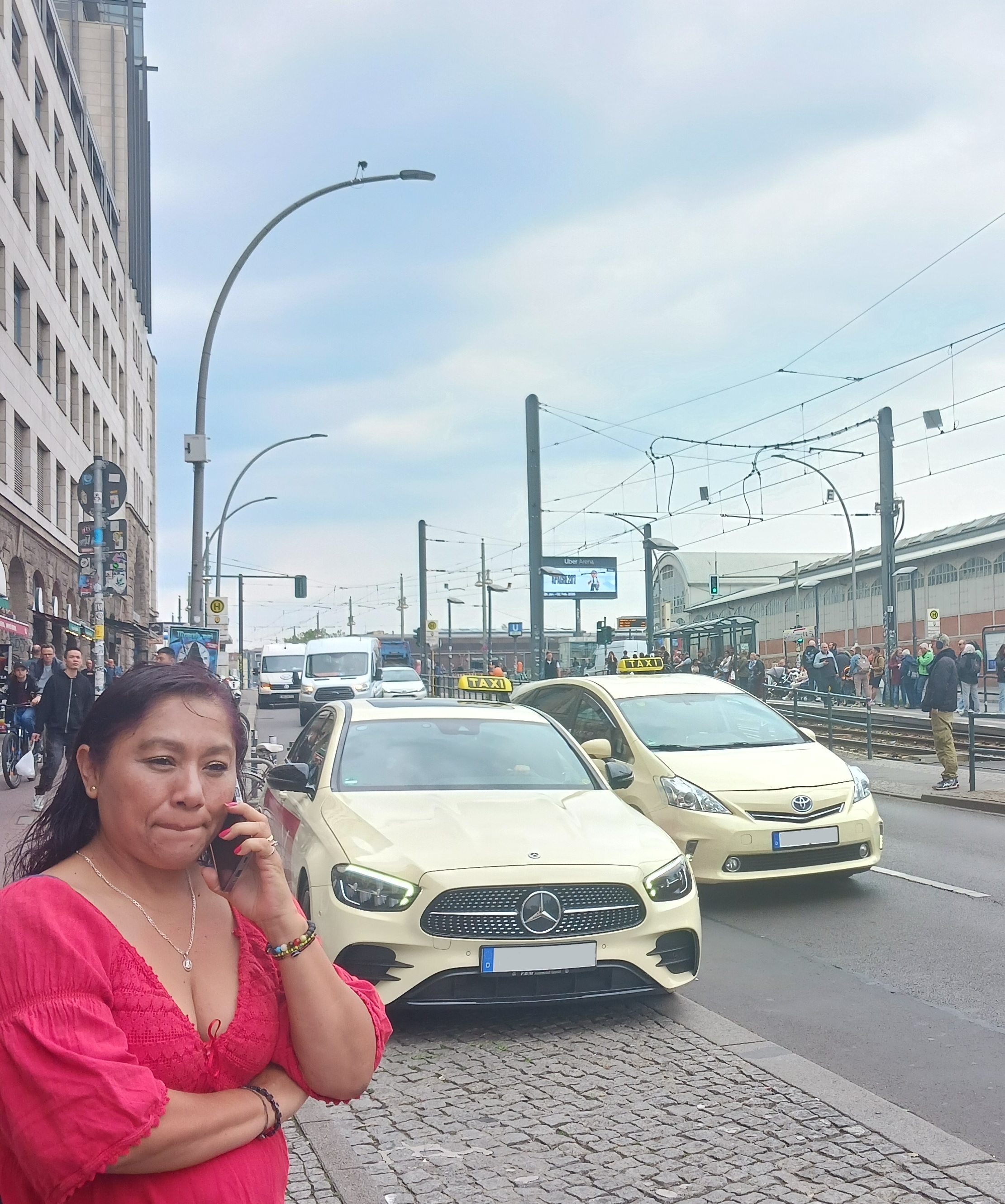 Taxis in der Bielefelder Innenstadt